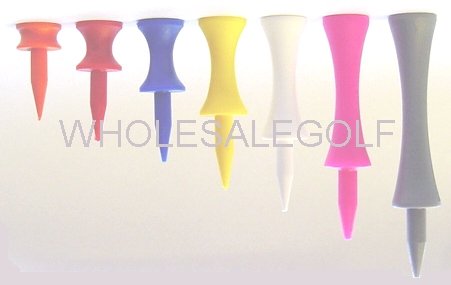 200 mixed castle golf tees - any mixture you like - all 7 sizes available (LOW COST SHIPPING)