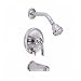 Fusion Hardware River Rock Tub/shower Valve in Dark Bronze