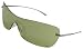 Nike Linear Soft Shield Sunglasses, EV0190-003, Silver Flexon Frame/ Green Lenses / Silver Flash