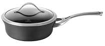 Calphalon Contemporary Nonstick 2-1/2-Quart Shallow Saucepan with Lid