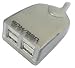 Adesso 4-Port Bus Powered USB 1.1 Mini Titanium Hub  ( AUH-103 )