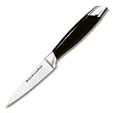 KitchenAid 3.5-Inch Black Silicone Handle Parer Knife, Black