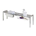 Wenko 2015010100 Sp�lbeckenregal Exquisit - mit K�chenrollenhalter, Chrom, 93 x 30 x 21.5 cm