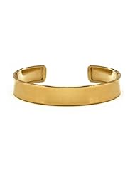 CleverEves 18Kt Gold Y Polished Cuff 10.4mm