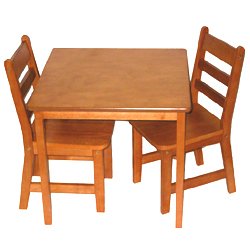 Childrens table with 2 chairs
