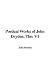 Book The Poetical Works of John Dryden1