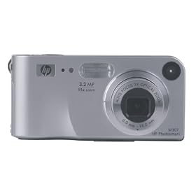 HP Photosmart M307 3MP Digital Camera with 3x Optical Zoom
