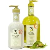 CUCINA Full-Sized Chef's Hand Care Duo - Coriander and Olive