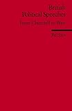 British Political Speeches: From Churchill to Blair - 
