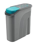 Rotho Set Contenedor de Comida para Animales 4 Uds. 6 L Gris/Turquesa