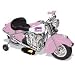 Indian Motorcycle Ride-On - Pink and White