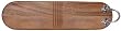 Wood Fleur De Lis Bread ServingTray 23"L