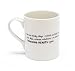 Edward Monkton Novelty Mug - The Hippopotamus of Extraordinary Grace
