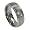 Tungsten Carbide Ring with 0.015CT Diamond, 9