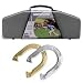 Pro Brass and Chrome Horseshoe Set