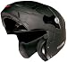 CABERG Rhyno matt-schwarz, Klapphelm mit Sonnenblende