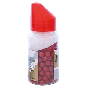 BU 200 Softair Airsoft Farbkugeln rot 6 mm BU 200 Softair Airsoft Farbkugeln rot 6 mm