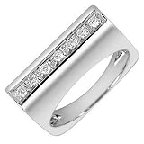 Forzieri 18K White Gold and Diamond Ring