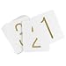 Kitchen & Housewares : Gold Foil Table Numbers