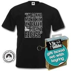 Der Pate T-Shirt & Schl�sselanh�nger The Godfather Set Gr��e XL - I'm gonna make him an offer he can't refuse