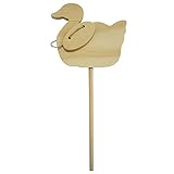 小人の森 木製動物ラベル あひる2P B123 No.56034