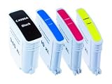 4er Komplettset Druckerpatronen für z.B. HP Officejet Pro 8000 8500 8500a 8500 Premium ersetzen HP940 XL
