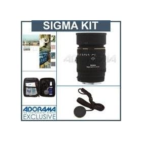 Sigma 70mm f/2.8 EX DG AF Macro Lens for Canon EOS Cameras Kit, with Tiffen 62mm Photo Essentials Filter Kit, Lens Cap Leash, Professional Lens Cleaning Kit