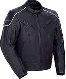 Tour Master Magnum Men's Leather Street Racing Motorcycle Jacket