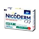 NicoDerm CQ Smoking Cessation Aid Clear Patch Step 1 with 21mg - 7 ea