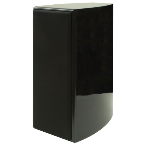 Dayton Audio MTMC-0.75BK 0.75 ft³ MTM Curved Cabinet Gloss Black