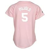 Albert Pujols St. Louis Cardinals Womens Pink Jersey