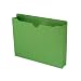 Smead Jacket, Letter, Straight, 2-Inch Expansion, Green, 50 per Box (75563)