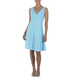 Isaac Mizrahi for Target Ruched Surplice Dress - Malta Blue
