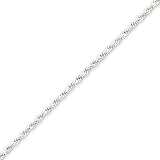Sterling Silver 1.75mm Diamond-cut Rope Chain - 10 Inch