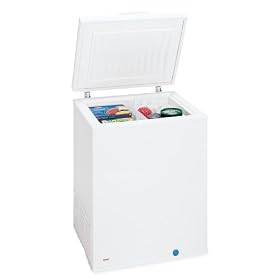 Frigidaire FFC0522DW 5-Cubic-Foot Manual-Defrost Chest Freezer, White