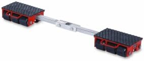 GKS F-9 Rear Stationary Standard Dolly Set for 3-Point Support, 19800lbs Capacity, 33" Length x 23" Width