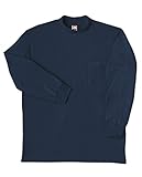 SOWA(ソーワ) 長袖ハイネックシャツ ネイビー LLサイズ 0008