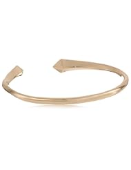 Made Her Think Plated Sterling Silver Spike Cuff Bracelet
