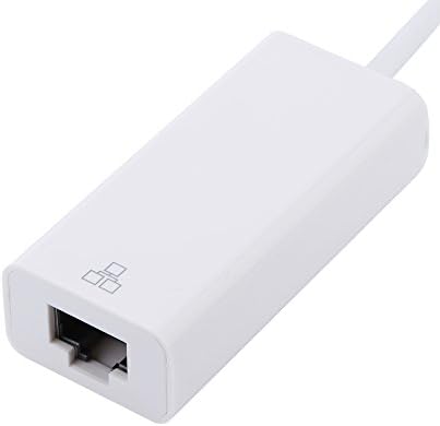 BOSJETT USB 3.1 Type C (USB-C) to RJ45 Gigabit Ethernet LAN Network Adapter - White