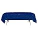 Navy Blue plastic table cover