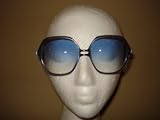 TSUBI Nour Big Sunglasses in Blue/Black