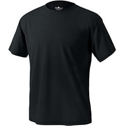 Men's Solid Wicking Tee-Shirt Black