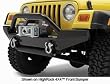 HighRock 4x4 Tubular Grill Guard Fits PN[42901/42908] Black