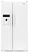 Jenn-Air JCD2290HEW 22.0 cu. ft. Counter-Depth Side by Side Refrigerator with Electronic Ice/Water Dispenser and Twin Fresh Electronic Climate Control: White