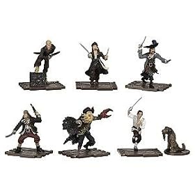 Pirates of the Caribbean At World's End 7 Piece (Captain Jack Sparrow, Will Turner,... by Disney