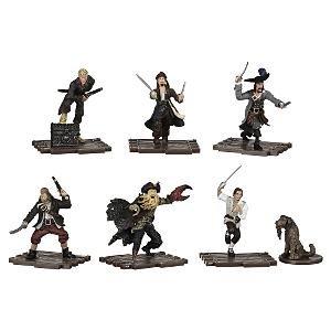 313UbjPnGaL Pirates of the Caribbean At Worlds End 7 Piece (Captain Jack Sparrow, Will Turner, Barbossa, Davy Jones, Pintel, Ragetti and Jailhouse Dog) 3.5 Inch Action Figures Figurine Set