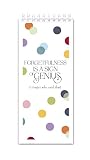 Confetti Dots Forgetfulness Is a Sign of Genius Password Book