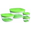 Rubbermaid Home 7J9300FRESH 4 Container Produce Saver Food Storage Container Set