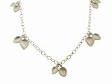 Double Lotus Dish Chain in Sterling Silver 45 by Me & Ro
