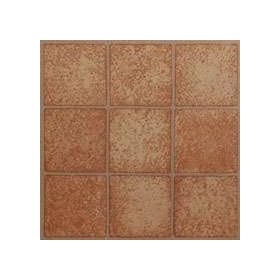 Vinyl Floor Tile, 12" x 12" Beige Speckle